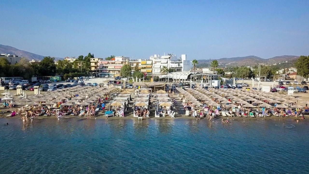 Renovated Apt Close To Beach Wifi Ac Anavyssos Exteriör bild