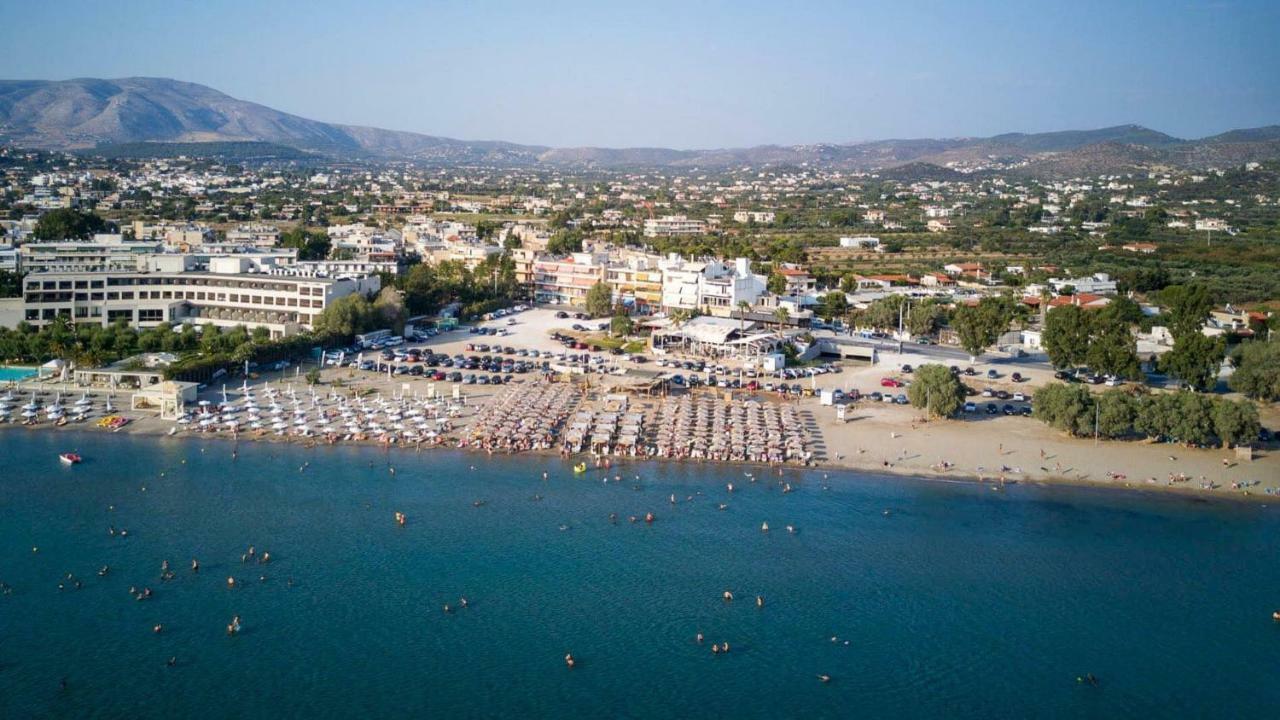 Renovated Apt Close To Beach Wifi Ac Anavyssos Exteriör bild