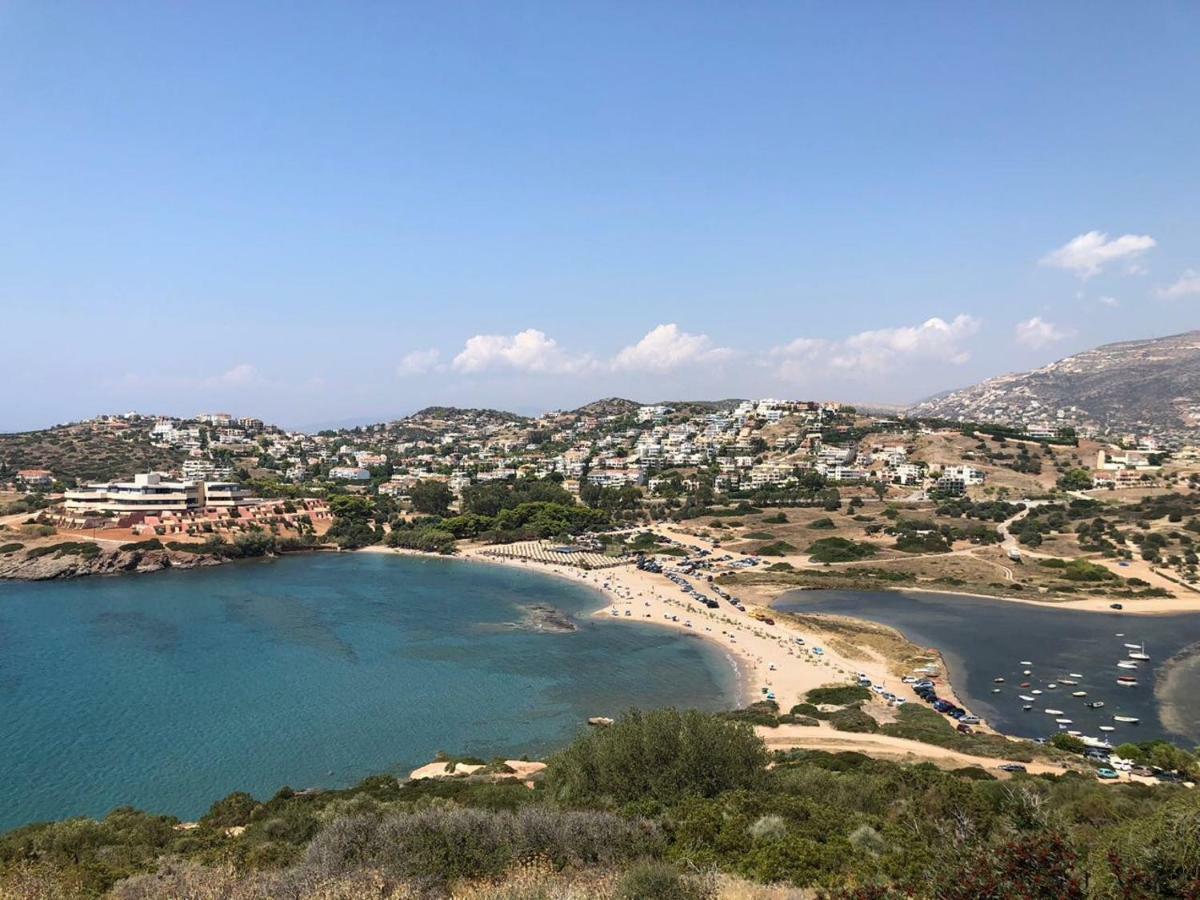 Renovated Apt Close To Beach Wifi Ac Anavyssos Exteriör bild