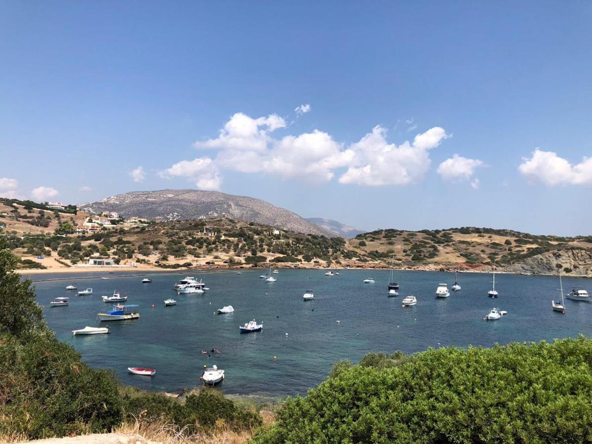 Renovated Apt Close To Beach Wifi Ac Anavyssos Exteriör bild